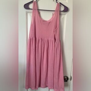 Vintage tango rose mesh dress/coverup
